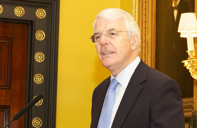 John Major, Foundation Reception, Oct 2014